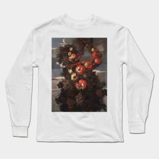 Summer by Style of Giuseppe Arcimboldo Long Sleeve T-Shirt